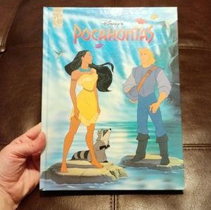 Pocahontas Vintage 90's Hard Back Disney Book